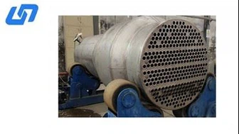 チタンシェルアンドチューブ熱交換器